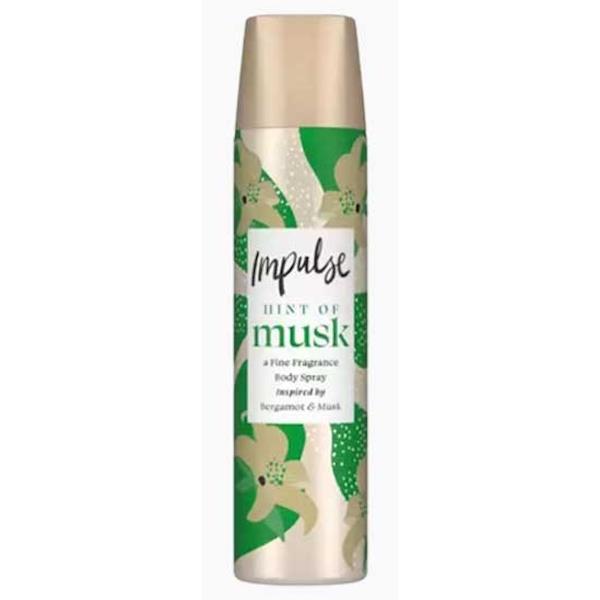 Impulse Hint of Musk Body Fragrance 75ml (Case of 6)