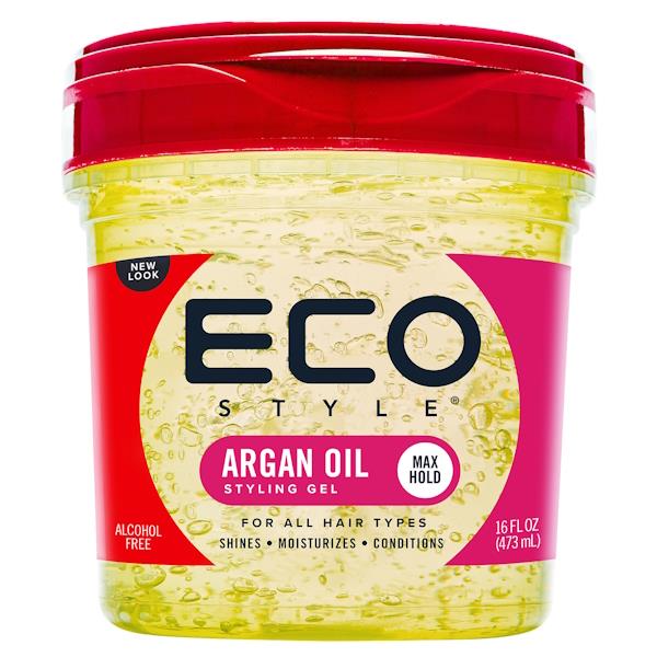 (LT) Eco Style Argan Oil Stying Gel 473ml (Case of 6)