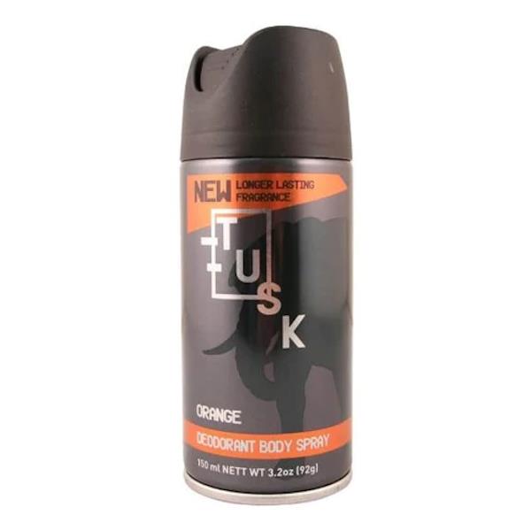 Tusk Orange Deodorant Body Spray 150ml (Case of 6)