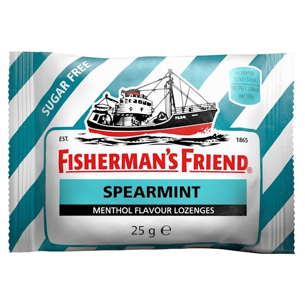 Fisherman's Friend Spearmint Sugar Free 25g (Case of 24)