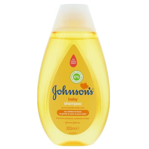 Johnson's Baby Shampoo 300ml (Case of 6)