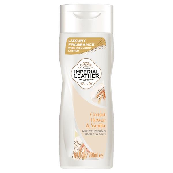 Imperial Leather Body Wash Cotton Flower & Vanilla 250ml (Case of 6)