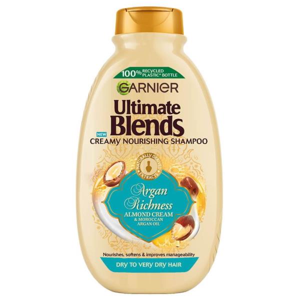 Garnier Ultimate Blends Argan Richness Shampoo 400ml (Case of 6)