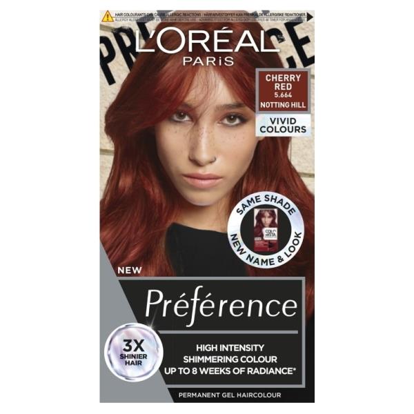 L'Oreal Preference Vivids 5.664 Cherry Red (Case of 3)