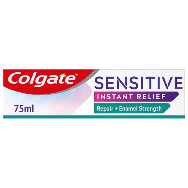 Colgate Sensitive Instant Relief Repair + Enamel Strength Toothpaste 75ml (Case of 12)