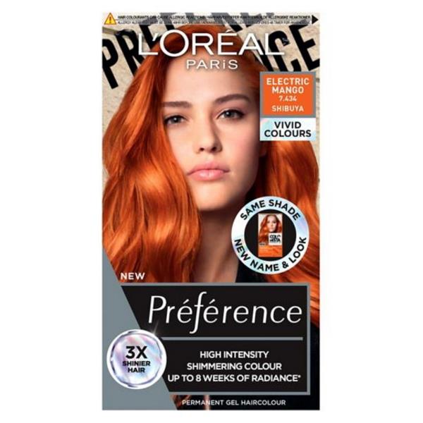 L'Oreal Preference Vivids 7.434 Electric Mango (Case of 3)