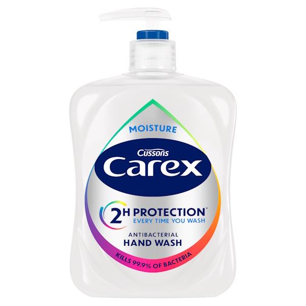 Carex Moisture Antibacterial Handwash 500ml (Case of 6)