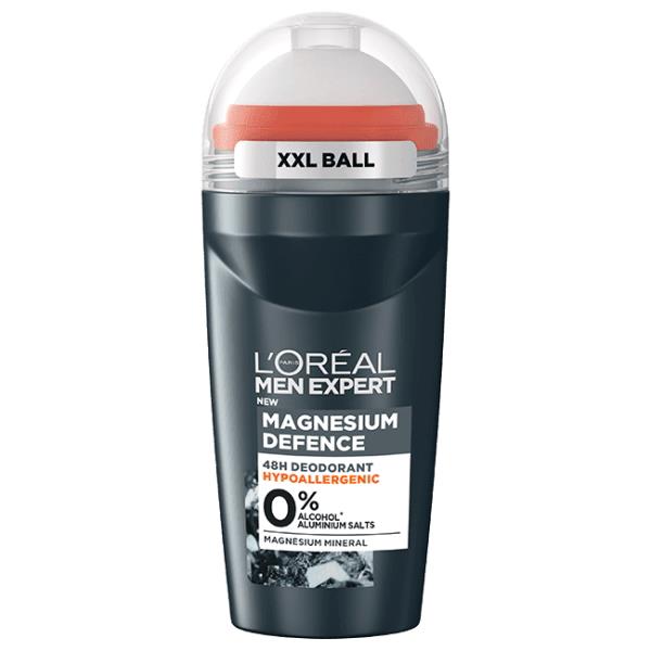 (LT) L'Oreal Men Expert Deodorant Roll-On Magnesium Defence 50ml (Case of 6)