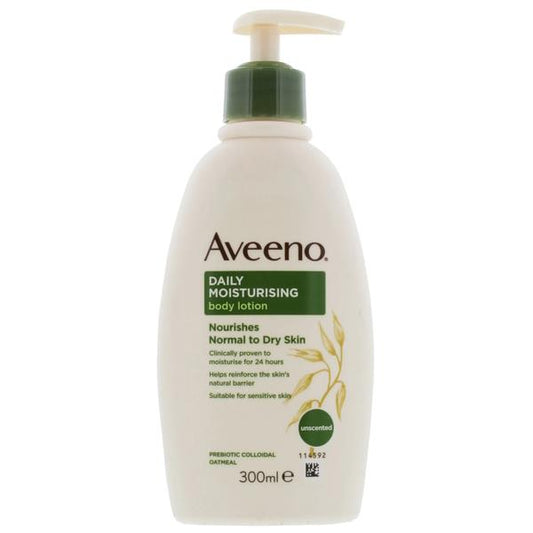 Aveeno Daily Moisturising Body Lotion 300ml (Case of 6)