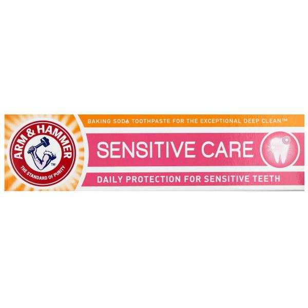 Arm & Hammer Sensitive Care Baking Soda Toothpaste 125g (Case of 12)