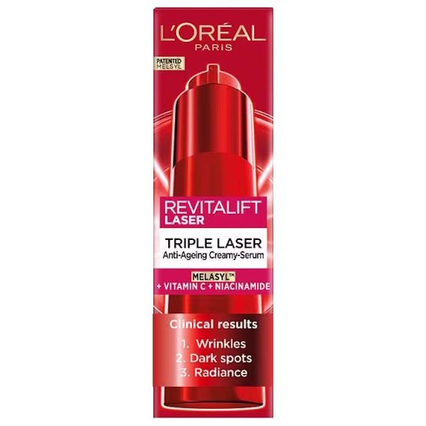 L'Oreal Revitalift Laser Triple Laser Anti-Ageing Creamy-Serum 50ml (Case of 6)
