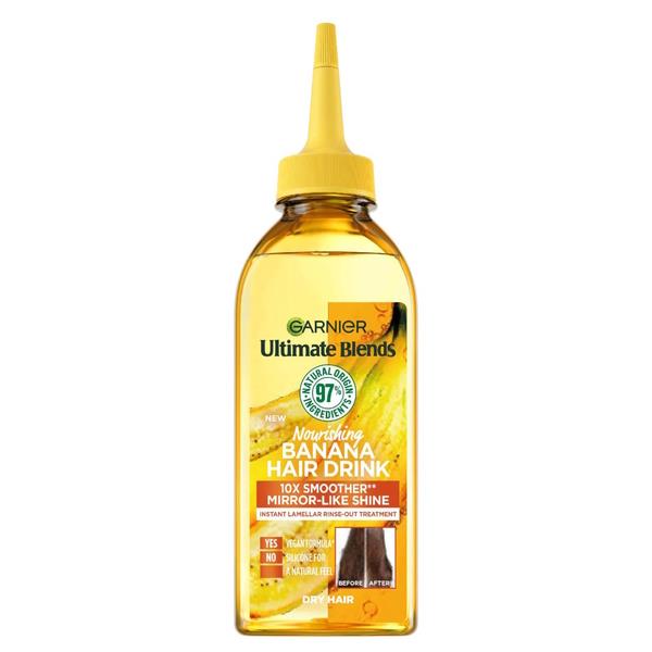 (LT) Garnier Ultimate Blends Nourishing Banana Hair Drink 200ml (Case of 6)