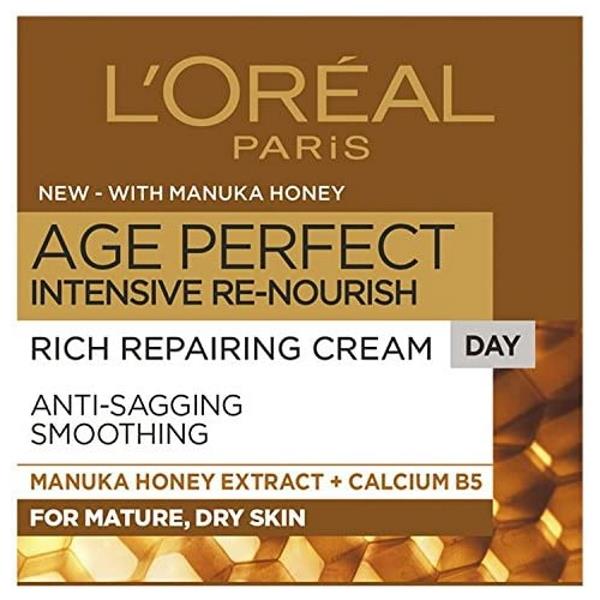 L'Oreal Paris Age Perfect With Manuka Honey Rich Repairing Day Cream 50ml (Case of 6)