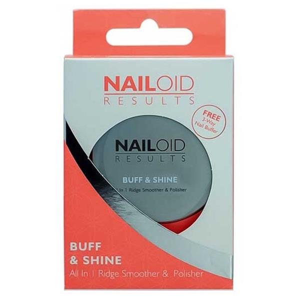 (LT) Nailoid Buff & Shine All-in-1 Ridge Smoother & Polisher 15g (Case of 3)