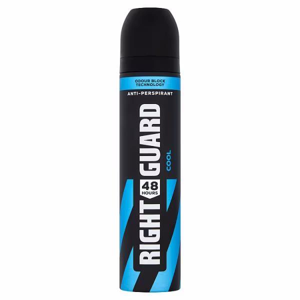 Right Guard Cool Anti-Perspirant Spray 250ml (Case of 6)
