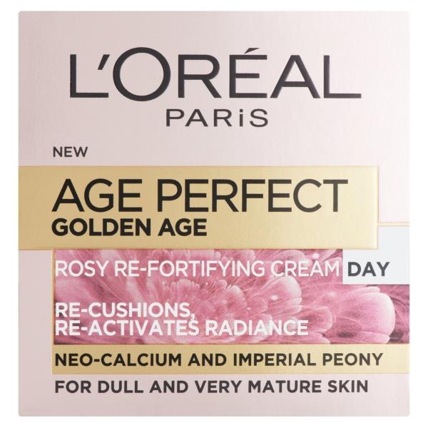 L'Oreal Age Perfect Golden Age Rosy Re-Fortifying Day Cream 50ml (Case of 6)