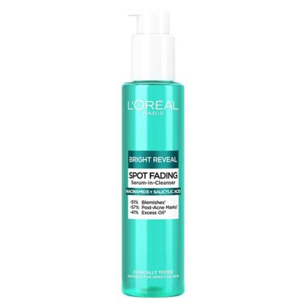 L'Oreal Bright Reveal Spot Fading Serum-In Cleanser 150ml (Case of 6)