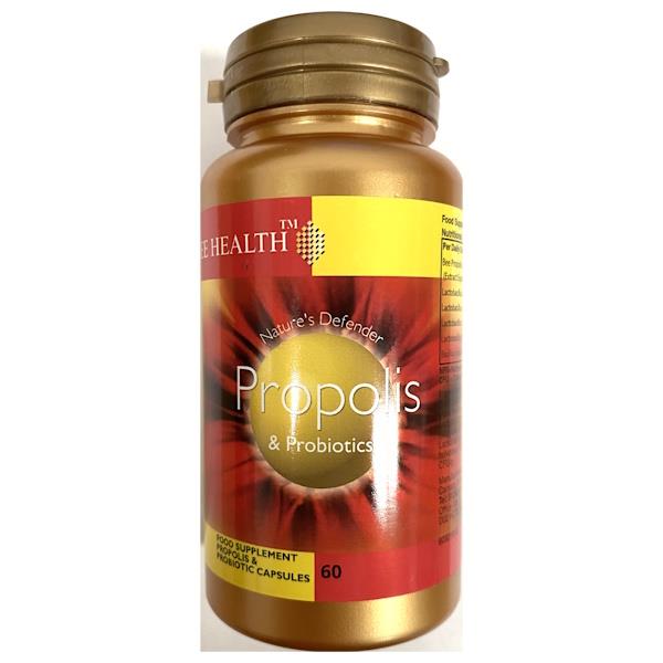Bee Health Propolis & Probiotics 60 Capsules
