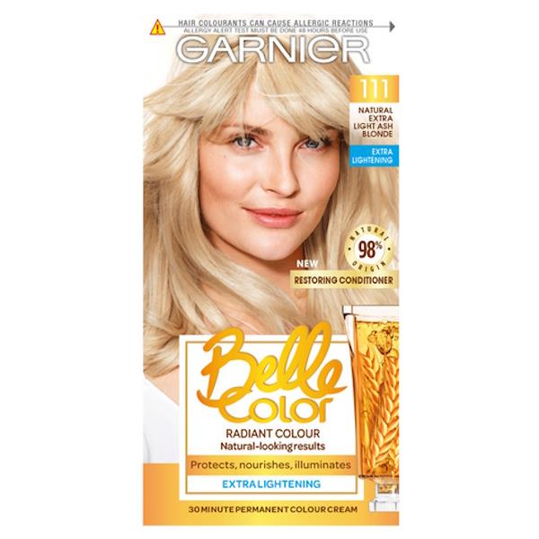 Garnier Belle Color Permanent Colour 111 Natural Extra Light Ash Blonde (Case of 3)