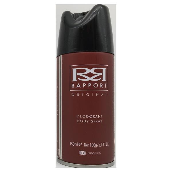 Rapport Original Deodorant Body Spray 150ml (Case of 12)