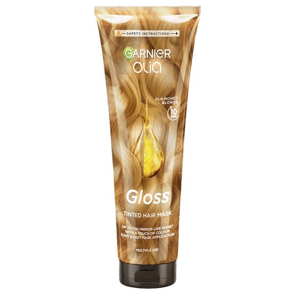 (LT) Garnier Olia Gloss Tinted Hair Mask Old Money Blonde 150ml (Case of 6)