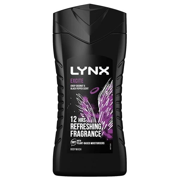 Lynx Excite Bodywash 225ml (Case of 6)