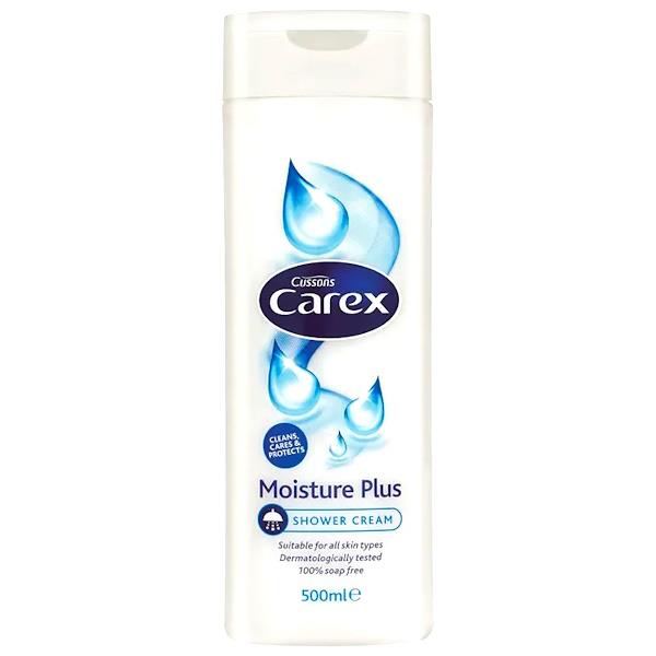 Carex Moisture Plus Shower Cream 500ml (Case of 6)
