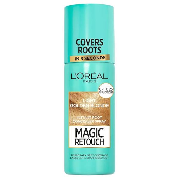 L'Oreal Magic Retouch Instant Root Concealer Spray Light Golden Blonde 75ml (Case of 6)