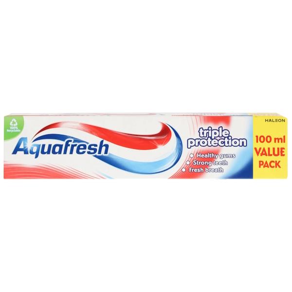 Aquafresh Triple Protection Toothpaste 100ml (Case of 12)