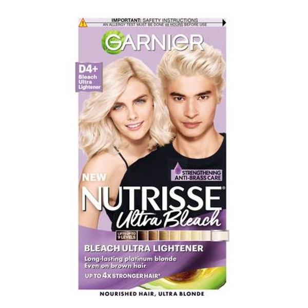(LT) Garnier Nutrisse Ultra Bleach Lightener D4+ Bleach Ultra Lightener (Case of 3)