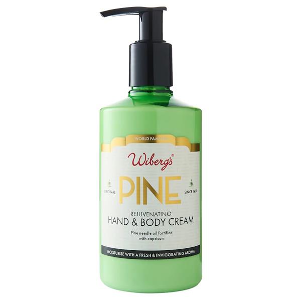 (LT) Wiberg's Pine Rejuvenating Hand & Body Cream 300ml (Case of 6)