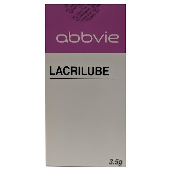 Abbvie Lacrilube Lubricating Eye Ointment 3.5g (Case of 6)