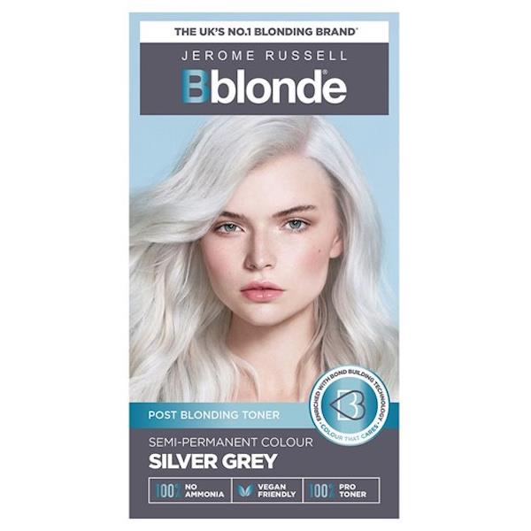 Jerome Russell Bblonde Toner Semi-Permanent Colour Silver Grey (Case of 6)