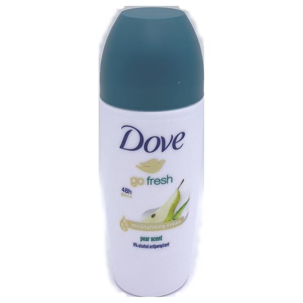 Dove Go Fresh Pear Scent Anti-Perspirant Roll On 50ml (Case of 6)