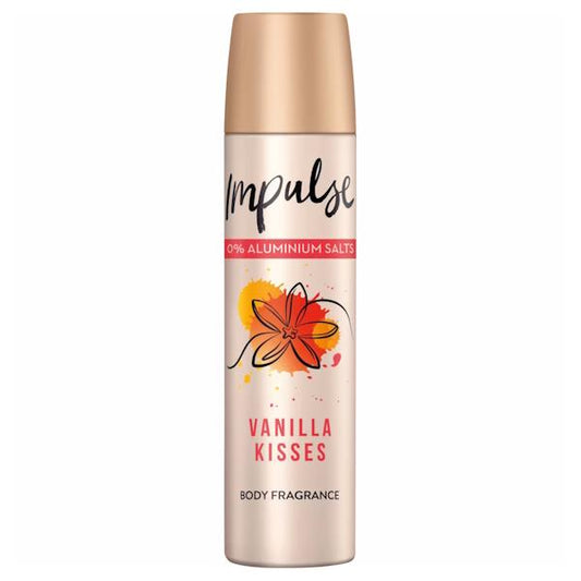 Impulse Vanilla Kisses Body Fragrance 75ml (Case of 6)