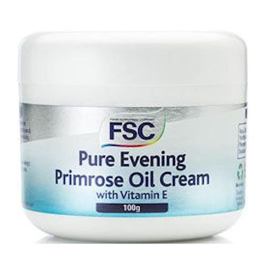 FSC Pure Evening Primrose Oil Cream with Vitamin E 100g (Case of 12)