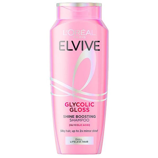 L'Oreal Elvive Glycolic Gloss Shampoo 250ml (Case of 6)
