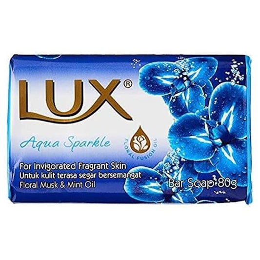 Lux Aqua Sparkle Soap Bar 80g (Case of 48)