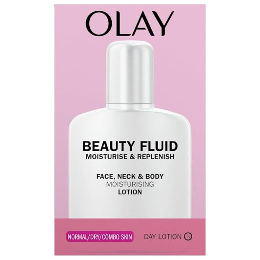 Olay Beauty Fluid Face & Body Moisturising Fluid Normal/Dry/Combo 100ml (Case of 6)