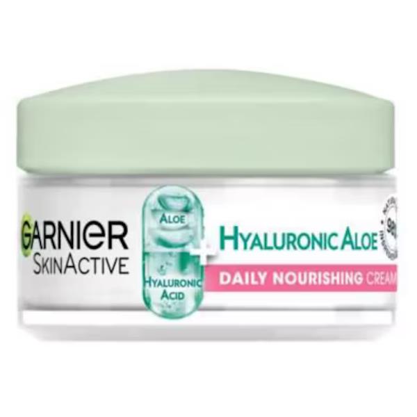 (LT) Garnier Skin Active Hyaluronic Aloe Daily Nourishing Cream 50ml (Case of 6)