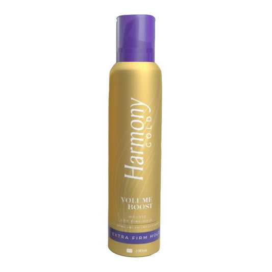 Harmony Gold Mousse Volume Boost Extra Firm Hold 200ml (Case of 6)