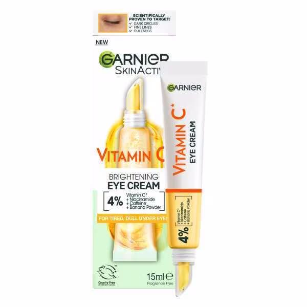 (LT) Garnier Skin Active Vitamin C Brightening Eye Cream 15ml (Case of 6)