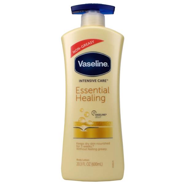 Vaseline Intensive Care Essential Healing Body Lotion 600ml (Case of 12)