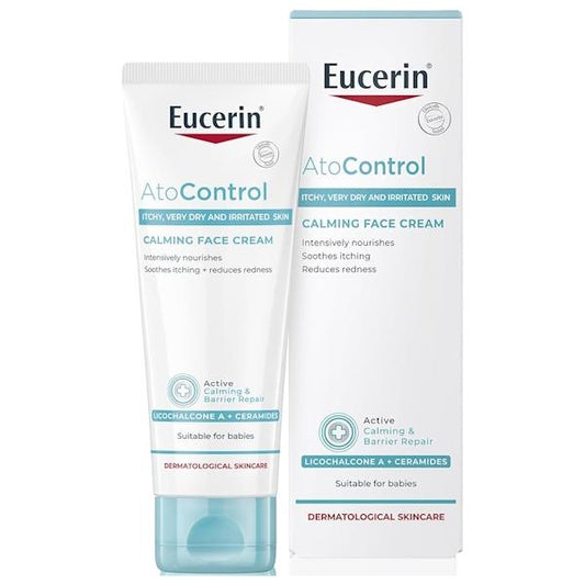 Eucerin Ato Control Calming Face Cream 50ml (Case of 3)
