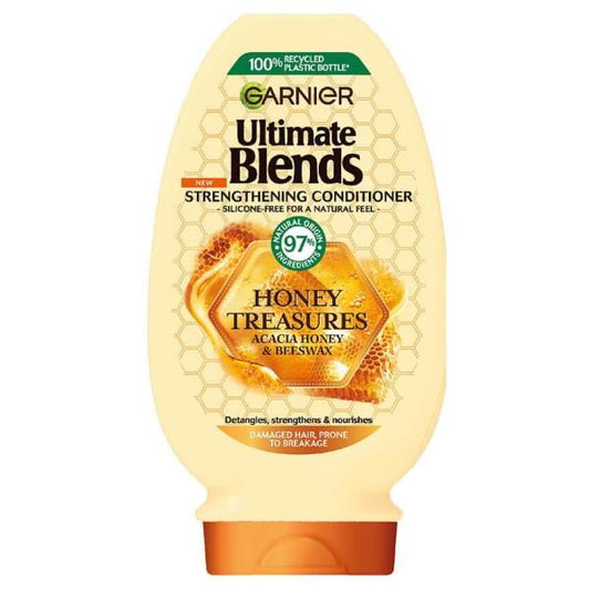 (LT) Garnier Ultimate Blends Honey Treasures Conditioner 400ml (Case of 6)