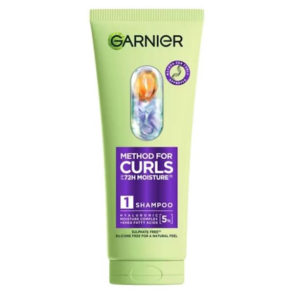 (LT) Garnier Method For Curls Shampoo 200ml (Case of 6)