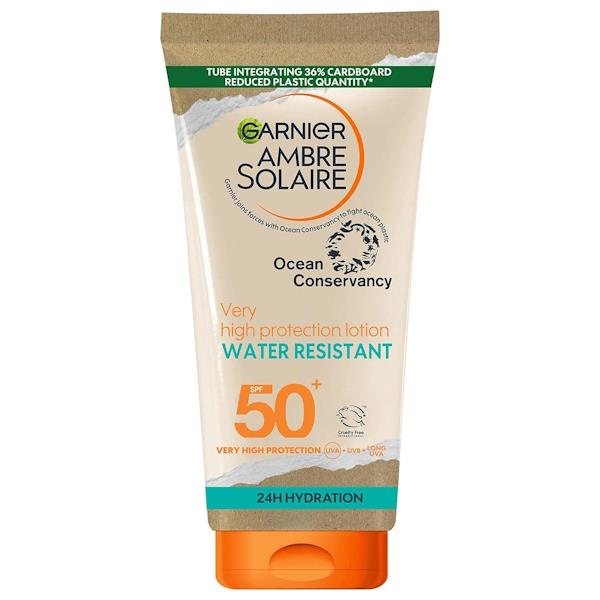 Garnier Ambre Solaire Eco-Designed SPF50 Sun Protection Lotion 175ml (Case of 6)