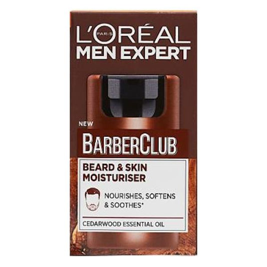 L'Oreal Men Expert Barber Club Beard & Skin Moisturiser 50ml (Case of 6)