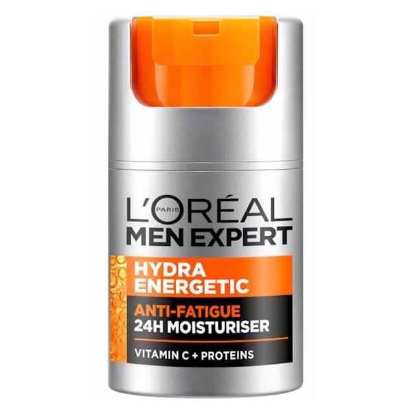 L'Oreal Men Expert Hydra Energetic Anti-Fatigue 24H Moisturiser 50ml (Case of 6)