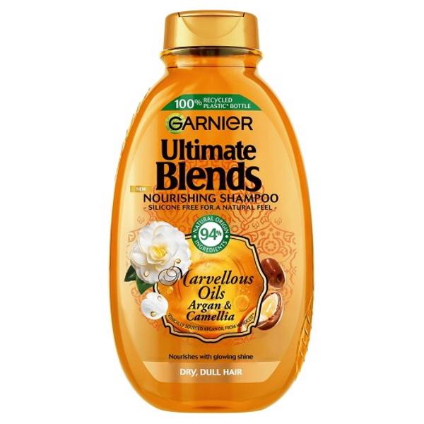 Garnier Ultimate Blends Marvellous Oils Shampoo 400ml (Case of 6)